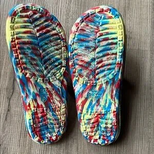 CROCS | Shoes | Crocs Kids Multicolor Splash Sandals | Poshmark